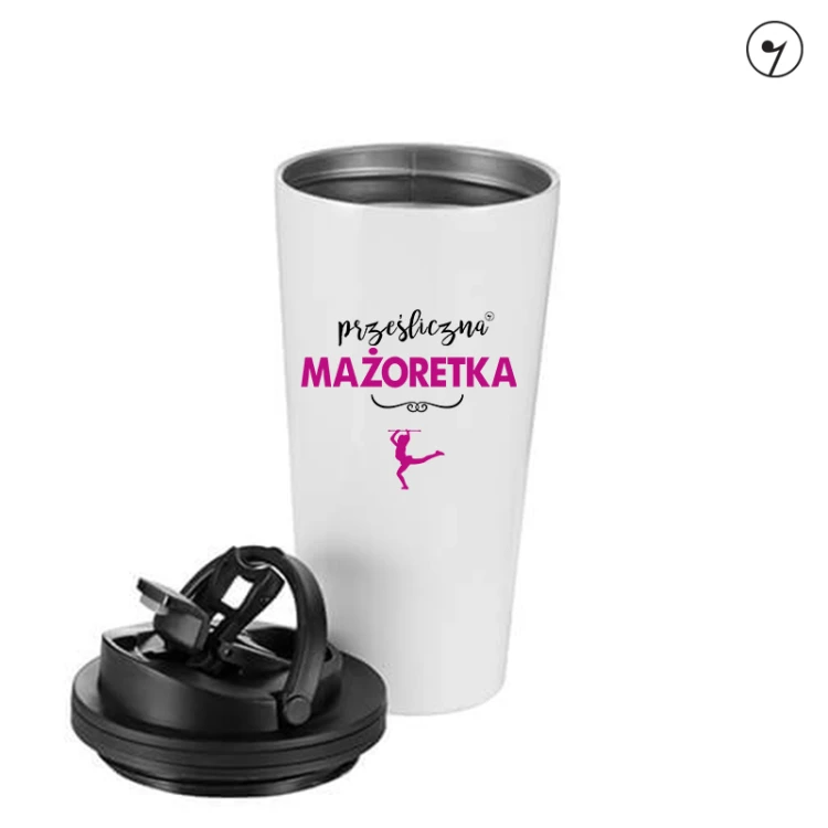 Mażoretka - Prezent dla mażoretki - Prześliczna mażoretka - Kubek termiczny