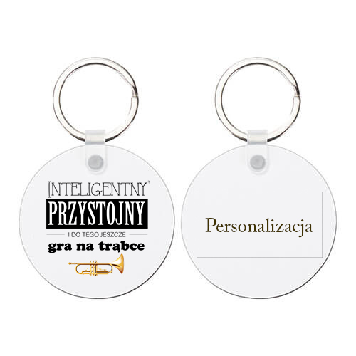 Trąbka - Przystojny, inteligentny, gra na trąbce - Brelok