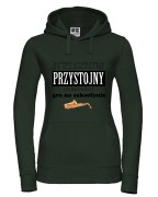 Saksofon - Przystojny, inteligentny i do tego jeszcze gra na saksofonie - Prezent dla saksofonisty - Bluza
