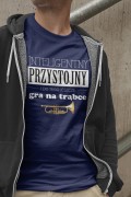 Trąbka - Przystojny, inteligentny, gra na trąbce - Prezent dla trębacza - Koszulka