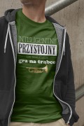 Trąbka - Przystojny, inteligentny, gra na trąbce - Prezent dla trębacza - Koszulka