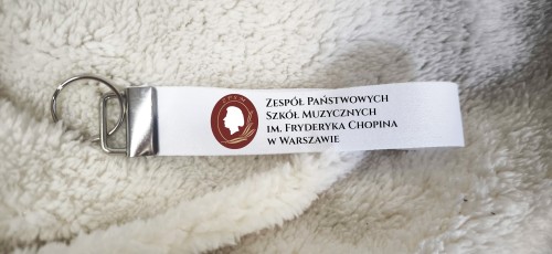 Szkoła muzyczna - Minismycz - Brelok - Logo szkoły - Personalizacja