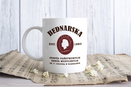 Bednarska - Logotyp - Kubek ceramiczny