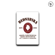 Bednarska - Magnes z MDF