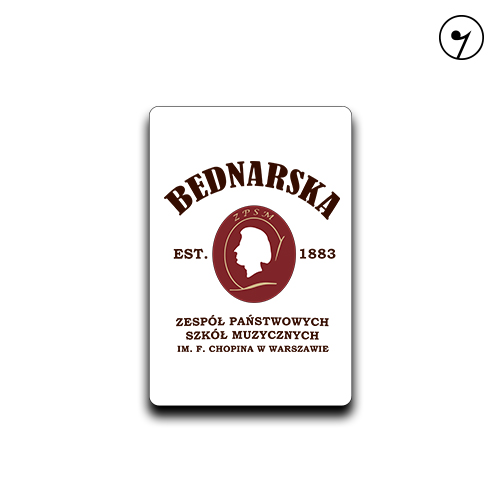 Bednarska - Magnes z MDF
