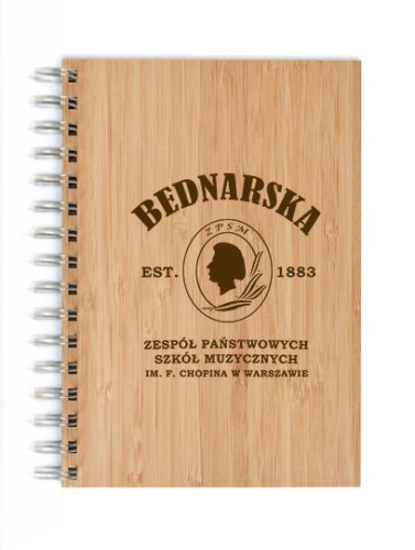 Bednarska - Notes a5 z grawerem