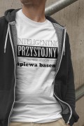 Bas - Przystojny śpiewa basem - Prezent dla basa - Koszulka