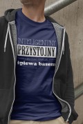 Bas - Przystojny śpiewa basem - Prezent dla basa - Koszulka