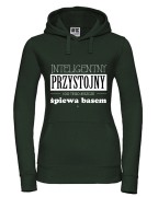 Bas - Inteligentny, Przystojny śpiewa basem - Prezent dla basa - Prezent dla wokalisty - Prezent dla chórzysty - Bluza