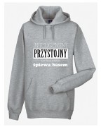Bas - Inteligentny, Przystojny śpiewa basem - Prezent dla basa - Prezent dla wokalisty - Prezent dla chórzysty - Bluza