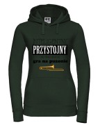 Puzon - Przystojny, inteligentny, gra na puzonie - Prezent dla puzonisty - Bluza
