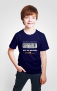 Puzon - Przystojny, inteligentny, gra na puzonie - Prezent dla puzonisty - Koszulka dziecięca