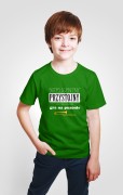 Puzon - Przystojny, inteligentny, gra na puzonie - Prezent dla puzonisty - Koszulka dziecięca