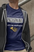 Waltornia - Przystojny, inteligentny, gra na waltorni - Prezent dla waltornisty - Koszulka