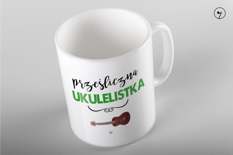 Przesliczna ukulelistka - Kubek.jpg