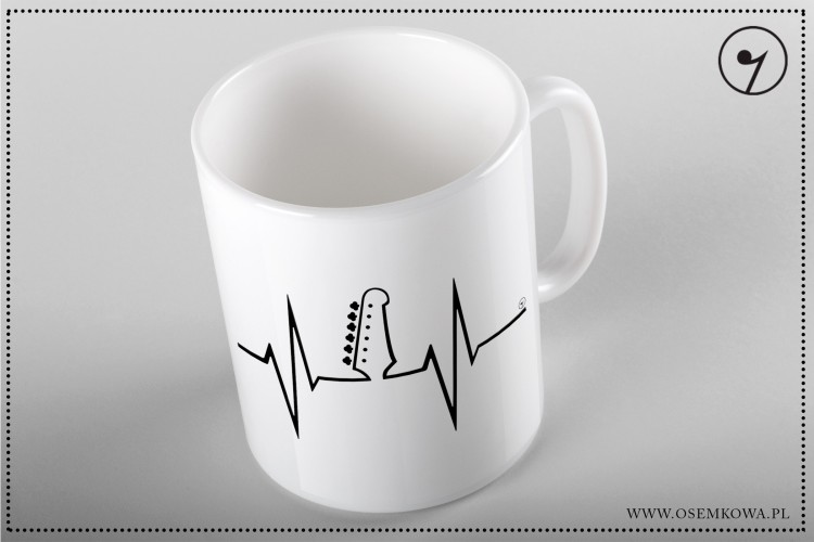 Gitara EKG Kubek.jpg