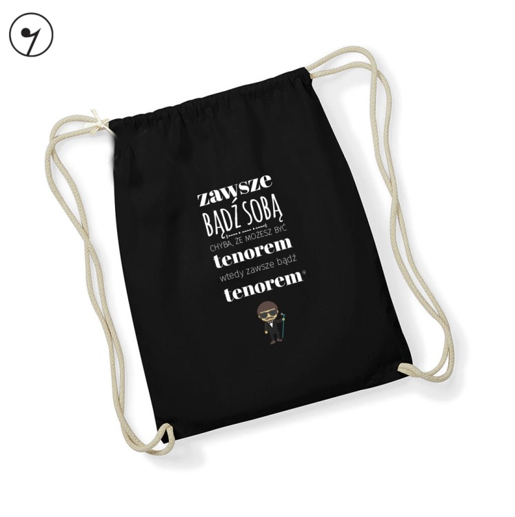 zawsze badz soba - tenor - worek-plecak czarny.jpg