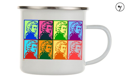 Mozart - popart - Kubek metalowy.jpg