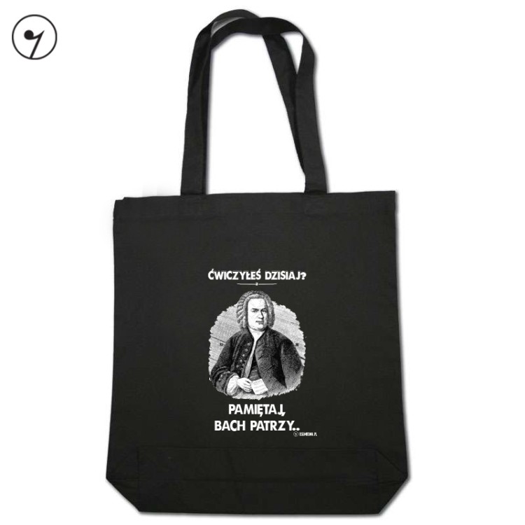 Bach patrzy - torba eko czarna.jpg
