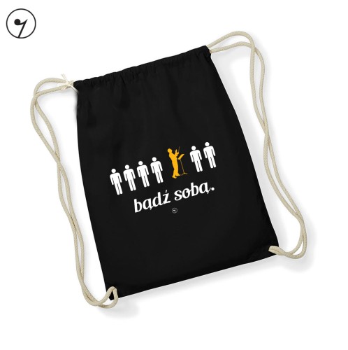 zawsze badz dyrygentem - worek-plecak czarny.jpg
