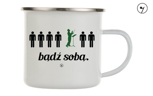 zawsze badz dyrygentem - kubek metalowy.jpg
