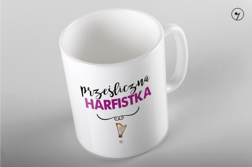 Przesliczna harfistka - Kubek.jpg