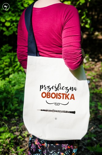 Obój - Oboistka - Prezent dla oboistki - Prześliczna oboistka - Torba na ramie