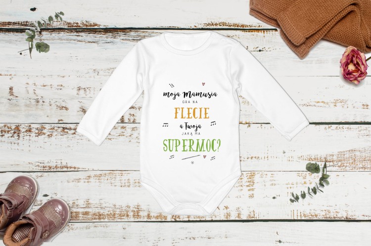 Flet - Body - Bodziak - Dzieci - Tatuś flet supermoc - Mamusia flet supermoc