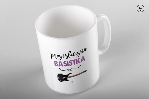 Przesliczna basistka - Kubek.jpg
