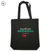 Kontrabas - Kontrabasistka - Prześliczna kontrabasistka - Prezent dla kontrabasistki - Torba z 2 uchami