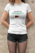 Kontrabas - Kontrabasistka - Prześliczna kontrabasistka - Prezent dla kontrabasistki - koszulka