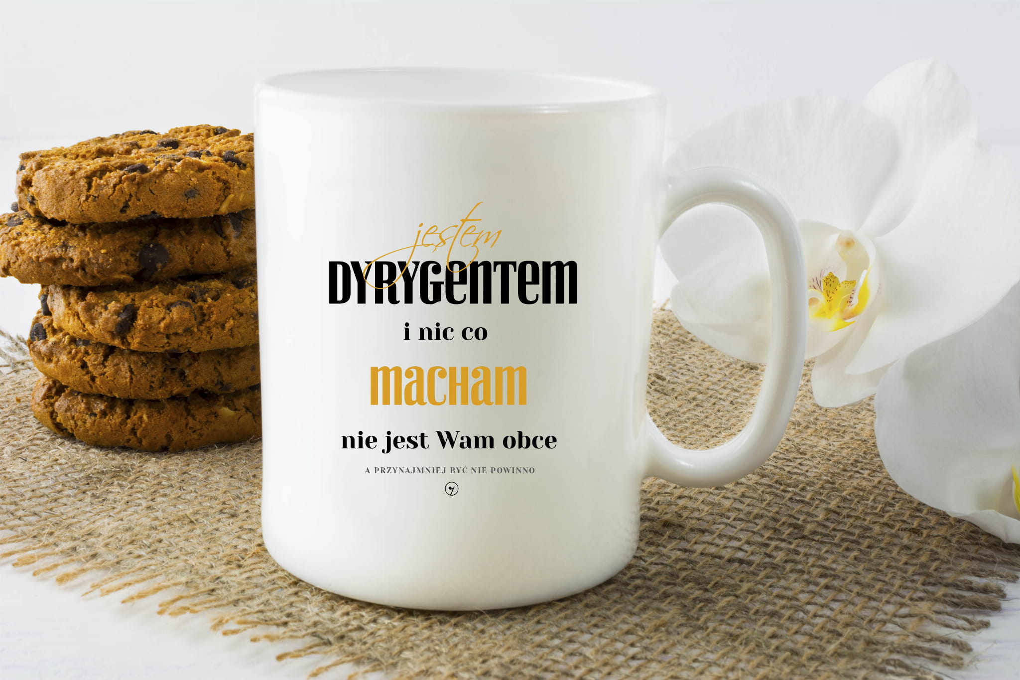 Chór - Dyrygent - Jestem dyrygentem - Kubek ceramiczny