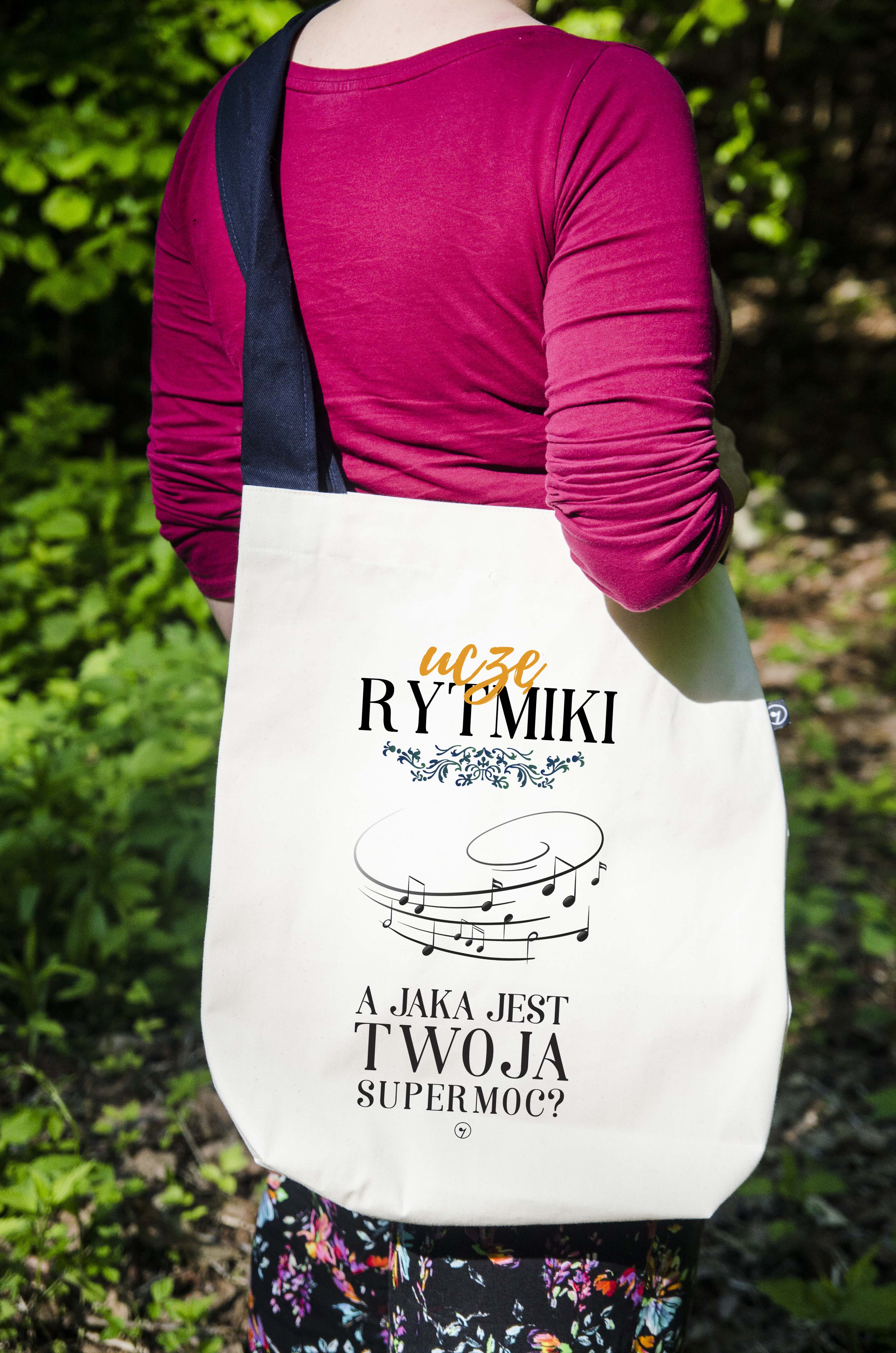 Nauczyciel - Uczę rytmiki - Rytmika - Torba na ramię